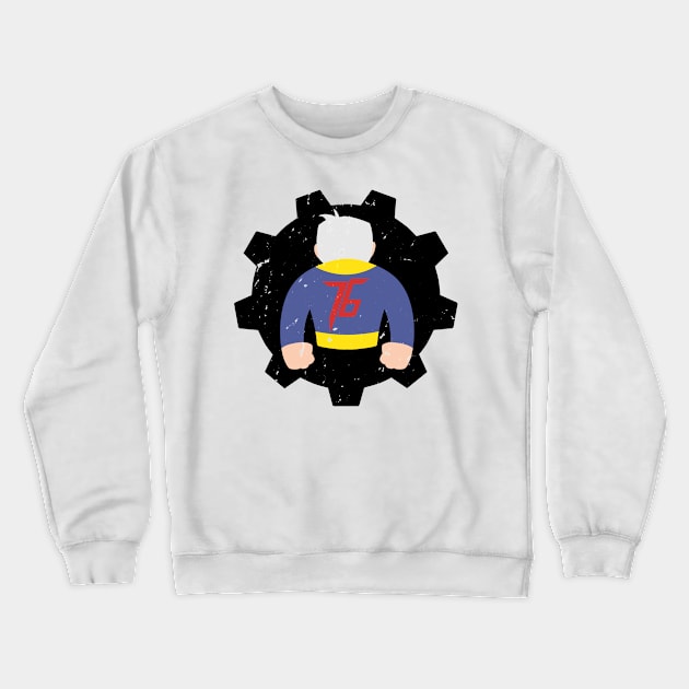 V-76 Distressed Crewneck Sweatshirt by KingVego